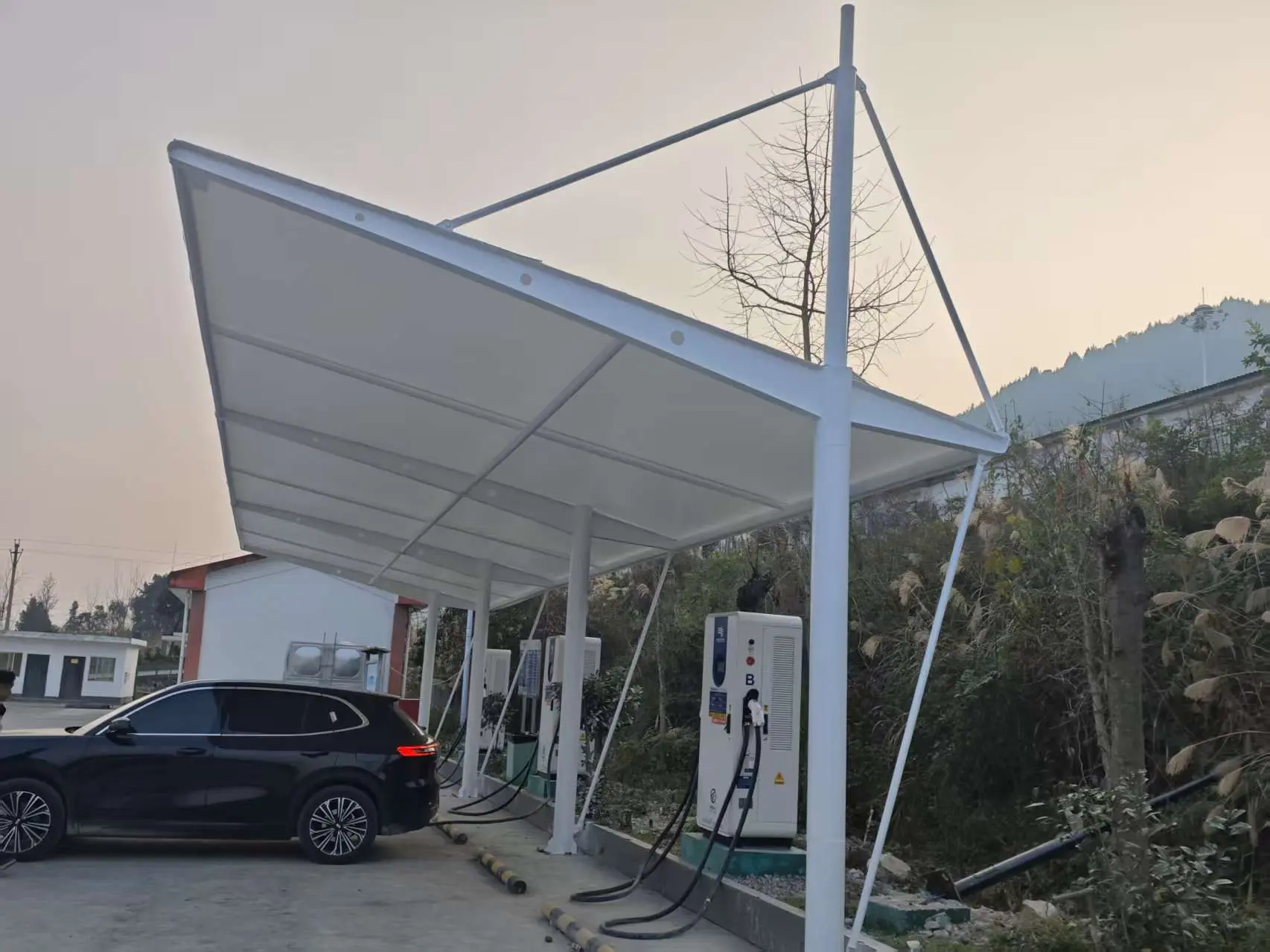 贵州钟山膜结构停车棚怎么选不踩坑？本地源头工厂详解选材与报价